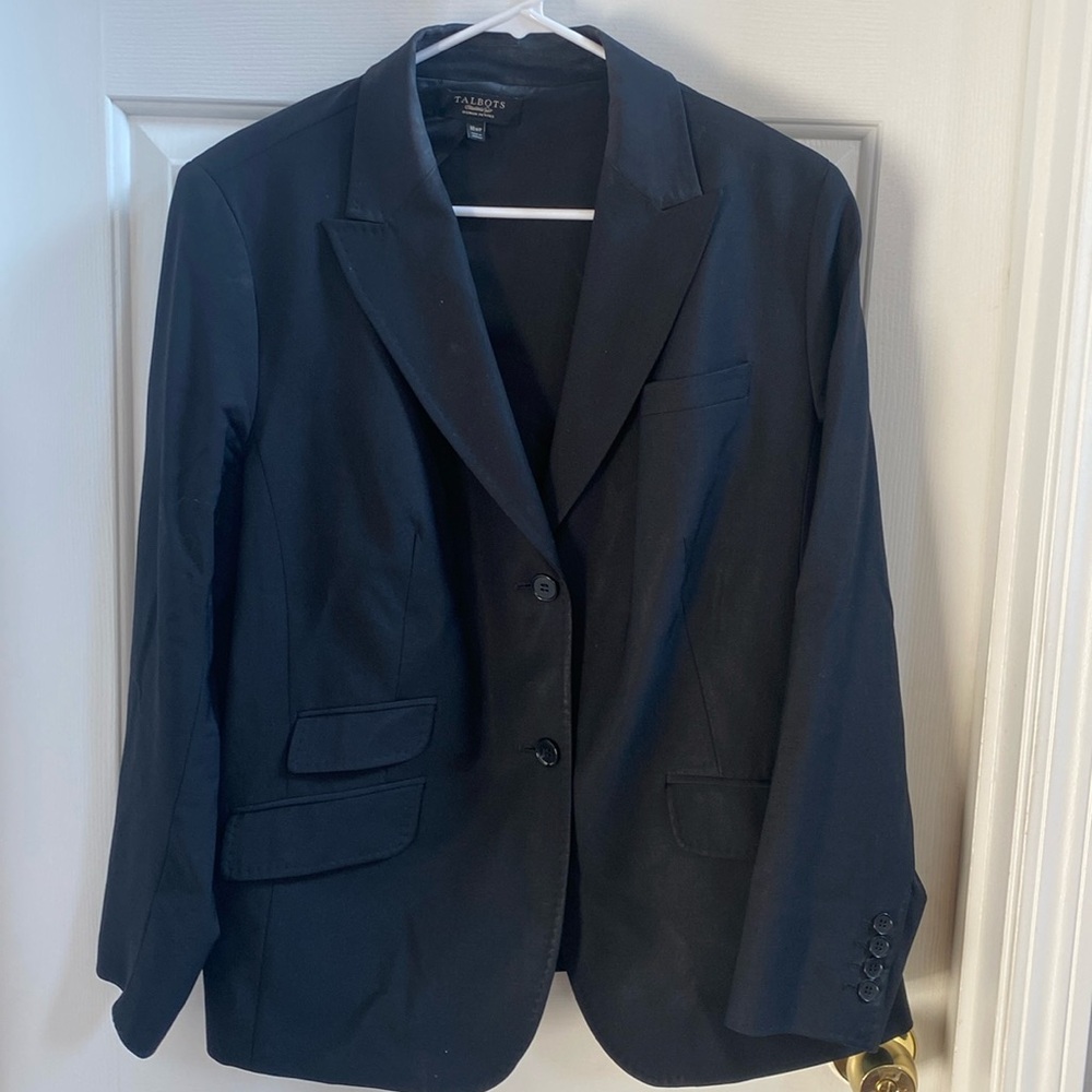 Talbots Black Suit Jacket